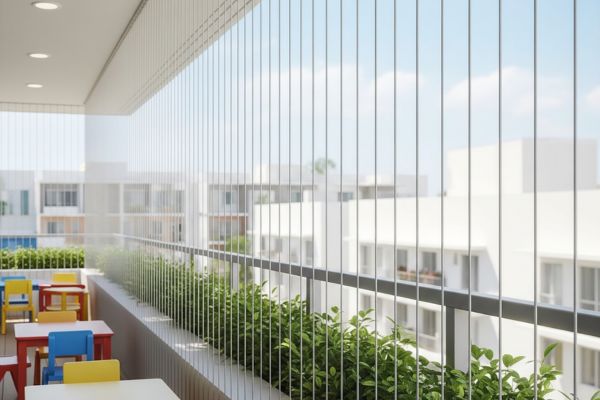 Invisible Grill For High Rise Apartments